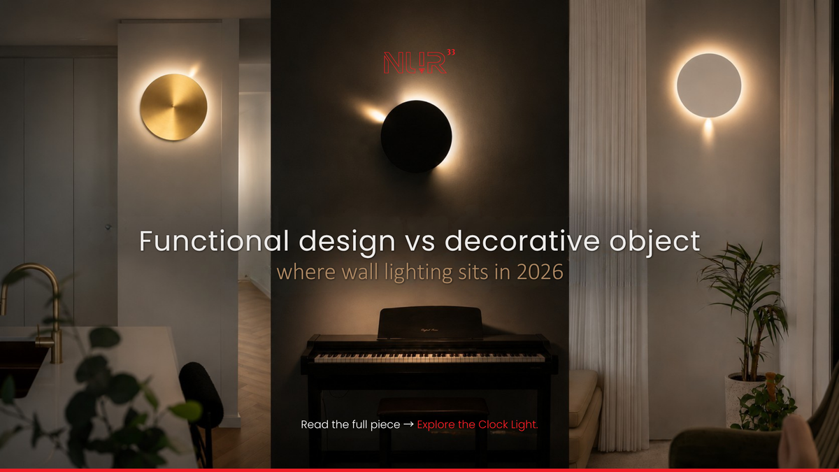 Functional or Beautiful? Why Australian Wall Lighting Needs a Third Category in 2026